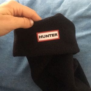 Black Hunter Boot Socks